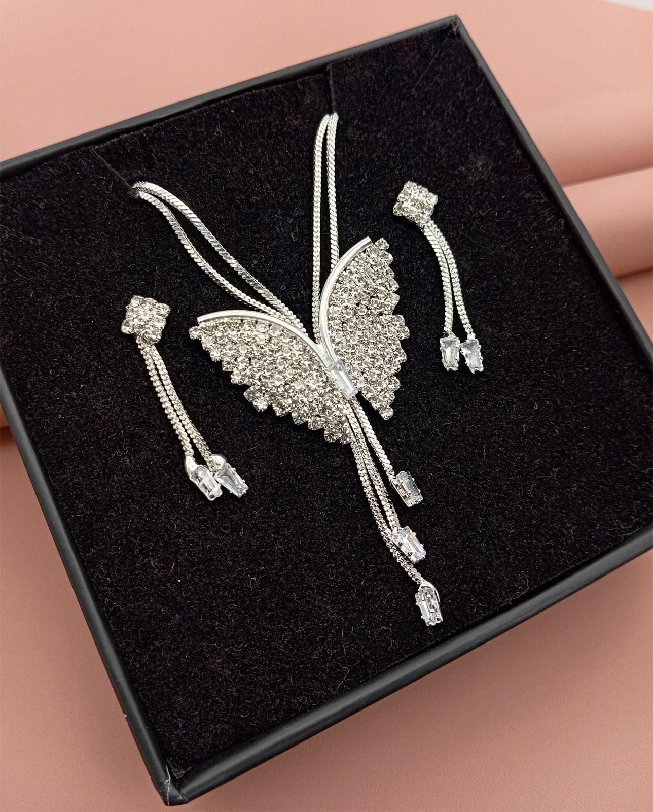 Graceful Butterfly Jewelry Set