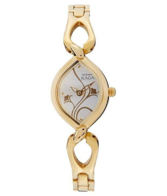 Titan Elegance Silver Dial Women’s Watch