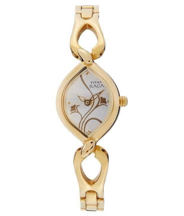 Titan Elegance Silver Dial Women’s Watch