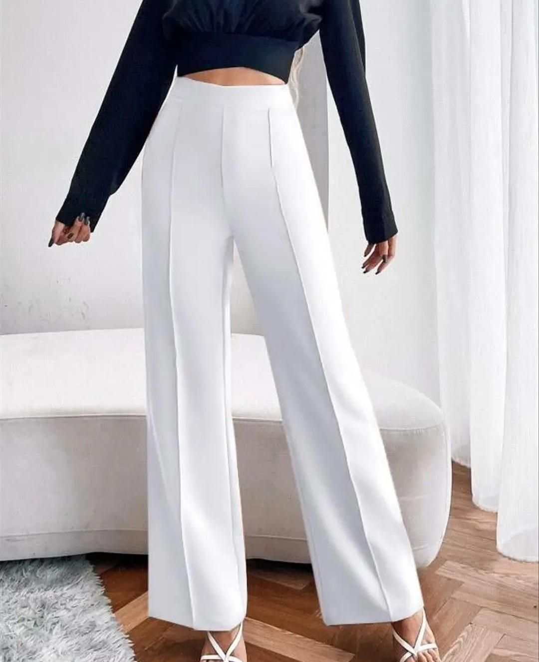 Pure Elegance White Pants